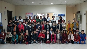 Miniklerden KO-MEK’e anlamlı ziyaret