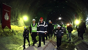 Metronun tünelleri birleşti