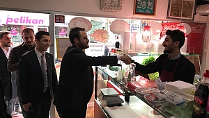 AK Gençlerden Esnaf Ziyareti