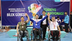 Altın bilekler engel tanımadı