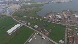 Başiskele sanayisinde caddeler yenileniyor