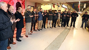 Başkan Karaosmanoğlu, bereket duasına katıldı