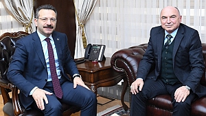 Başkan Küçükay Vali Aksoy'u ziyaret etti
