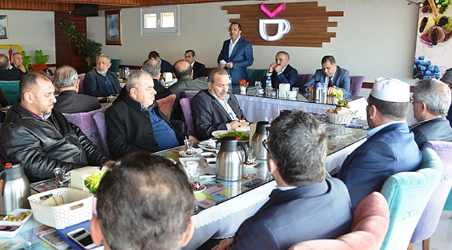Başkan Toltar din görevlileri ile bir araya geldi