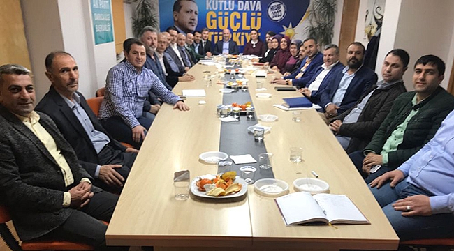 Bıyık, il yöneticilerini ağırladı