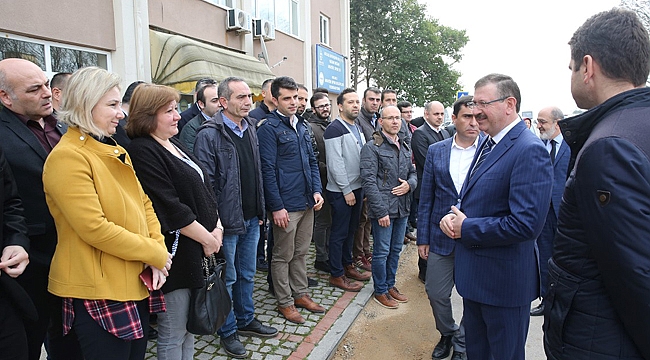 ‘’Çalışanlarımızla her zaman sahadayız’’