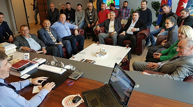 CHP'de STK ziyaretleri devam ediyor