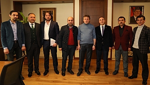 Dernek başkanlarından Demirci’ye ziyaret