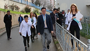 Fatih Devlet Hastanesi’nde bina turu gerçekleştirildi