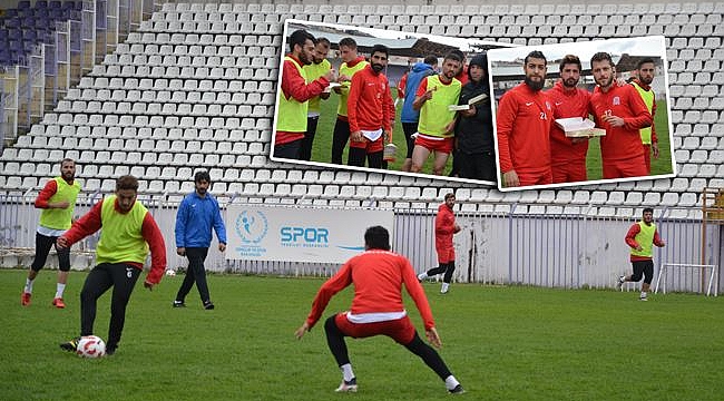 Hırslı idman, tatlı kapanış