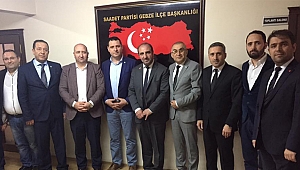 İyi Parti'den Saadet'e ziyaret