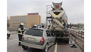 Kocaeli'de trafik kazası: 1 yaralı