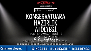 Konservatuara hazırlık atölyesi başlıyor