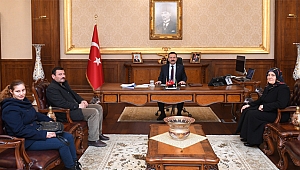 Şehit aileleri Vali'yi ziyaret etti