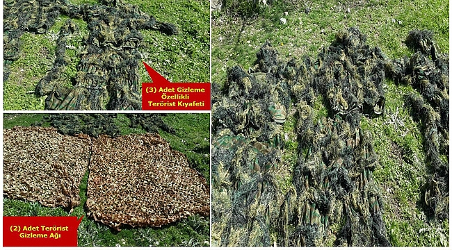 Teröristlere ait 26 hedef vuruldu