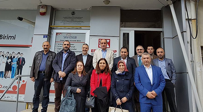 Yılmaz ve yönetiminden MAGİAD ziyareti