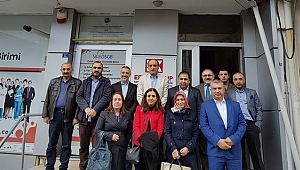 Yılmaz ve yönetiminden MAGİAD ziyareti