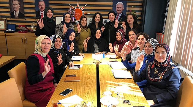 AK kadınlar 24 Haziran’a hazır