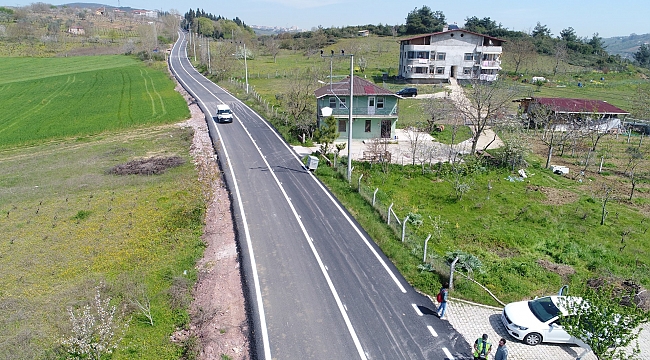 Arızlı - Umuttepe yolu tamamlandı