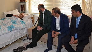 Ceyhan ve Toltar’dan Elden’e ziyaret.