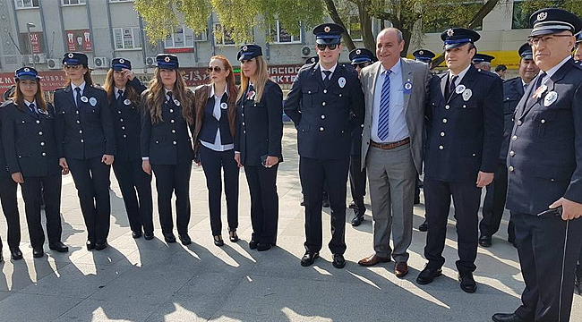 CHP Polis Haftası törenine katıldı