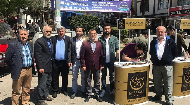 Erbakan Vakfı gençleri çalışıyor
