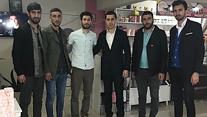 Gençlerden esnaf ziyaretleri