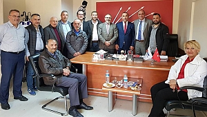 Giresun Dernekleri Federasyonu'ndan CHP'ye ziyaret