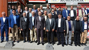 Gür cami dernek başkanlarını ağırladı