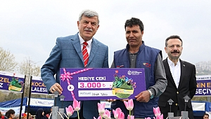 Lale Festivali’nin en güzel laleleri seçildi