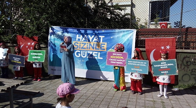 Saadet'li kadınlardan çocuklar için etkinlik