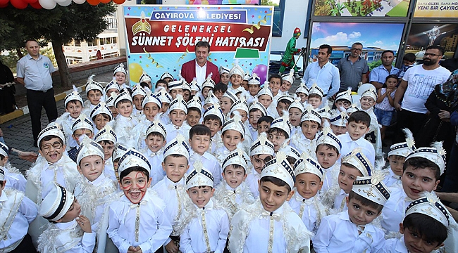 Sünnet şöleni için kayıtlar devam ediyor