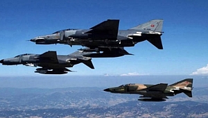 Terör kampları vuruldu...