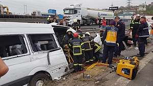 Vali'nin eşi Hülya Aksoy kaza geçirdi!