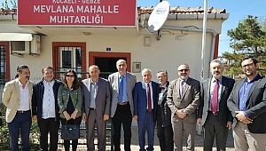 Yılmaz ve ekibinden muhtarlık ziyaretleri