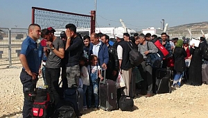 10 bin Suriyeli bayram için ülkesine döndü