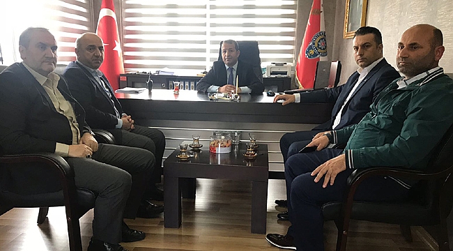 AK Darıca’dan Emniyet’e seçim güvenliği ziyareti