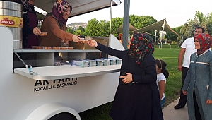 AK Kadınlar karavanda nöbet tutuyor