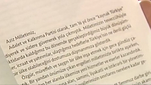 AK Parti beyannameyi açıklıyor