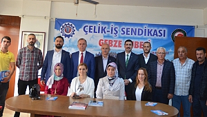 AK Parti Gebze’den sendika ziyareti