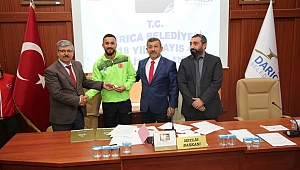 Başarılı sporcular ödüllendirildi