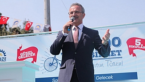 Başkan Köşker'den 8500 çocuğa bisiklet