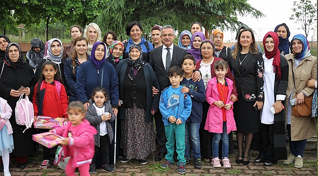 Başkan Köşker spora önem veren anneleri dinledi