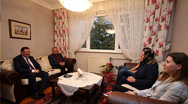Bayram, emekli personele iftarda misafir oldu