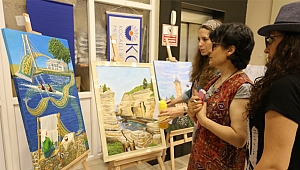 “Bilge Şehir Kocaeli” tuvallere yansıdı