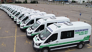 Cenaze nakil araçları filosu yenilendi