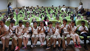 Çocuklara toplu ulaşım kuralları öğretildi