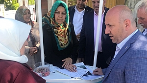 Darıca'da AK Parti'ye yoğun ilgi