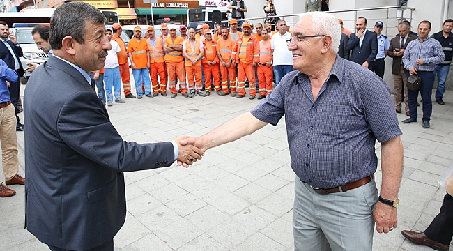 Darıca'dan Cumhurbaşkanı Erdoğan'a destek