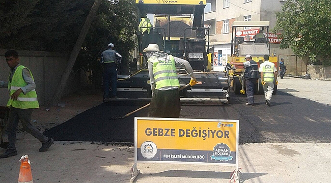 Fen İşleri hızlı başladı